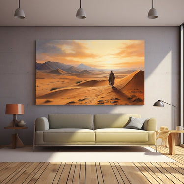 Desert Sunset Painting